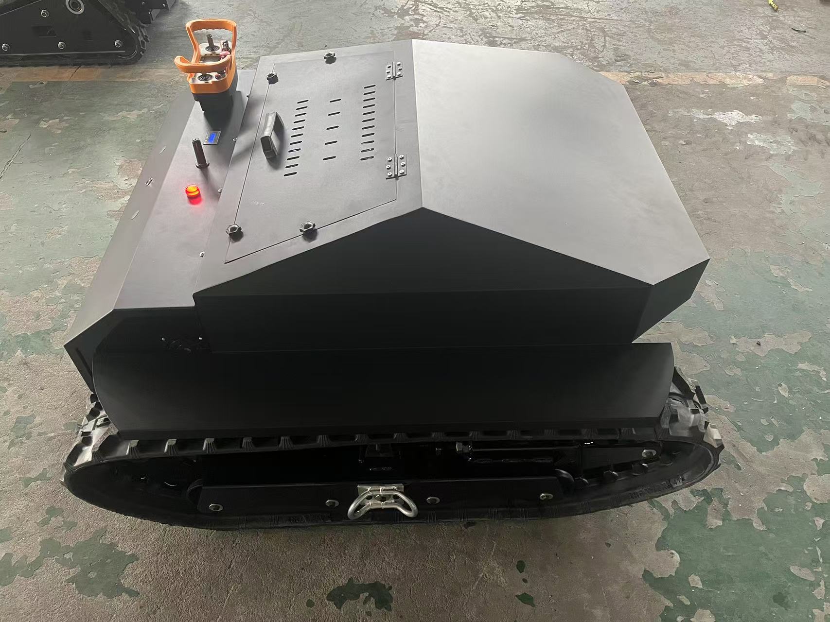 Remote mower for demanding terrain